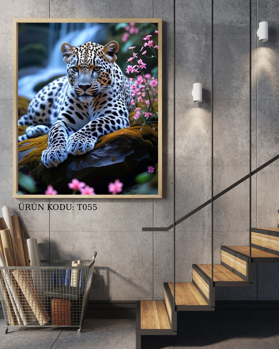 Sessizliğin Asaleti 34x44cm T055 Dialands Elmas Mozaik Tablo