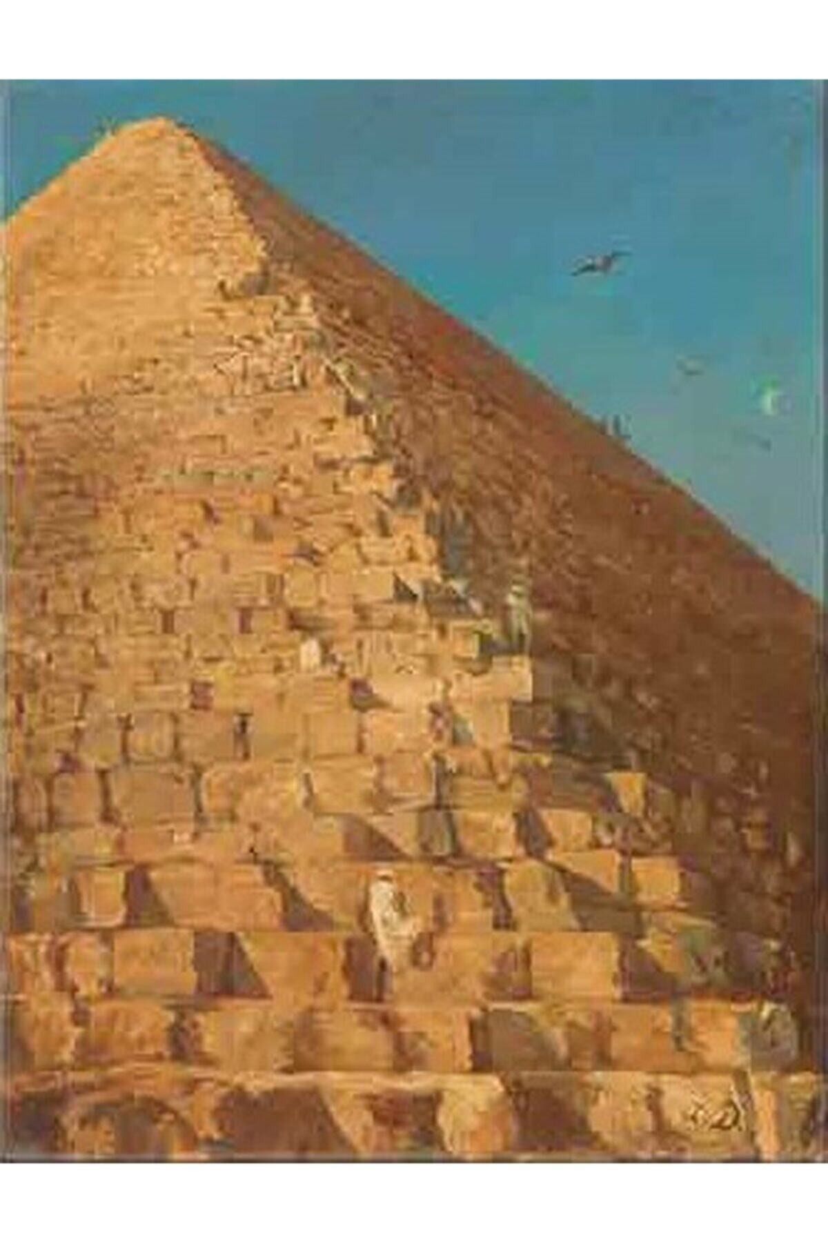 Movas Sanat Adrien Dauzats Giza Pyramid | Diamond Mosaic Painting | Mosaic Puzzle | 40x60 | E20203002M