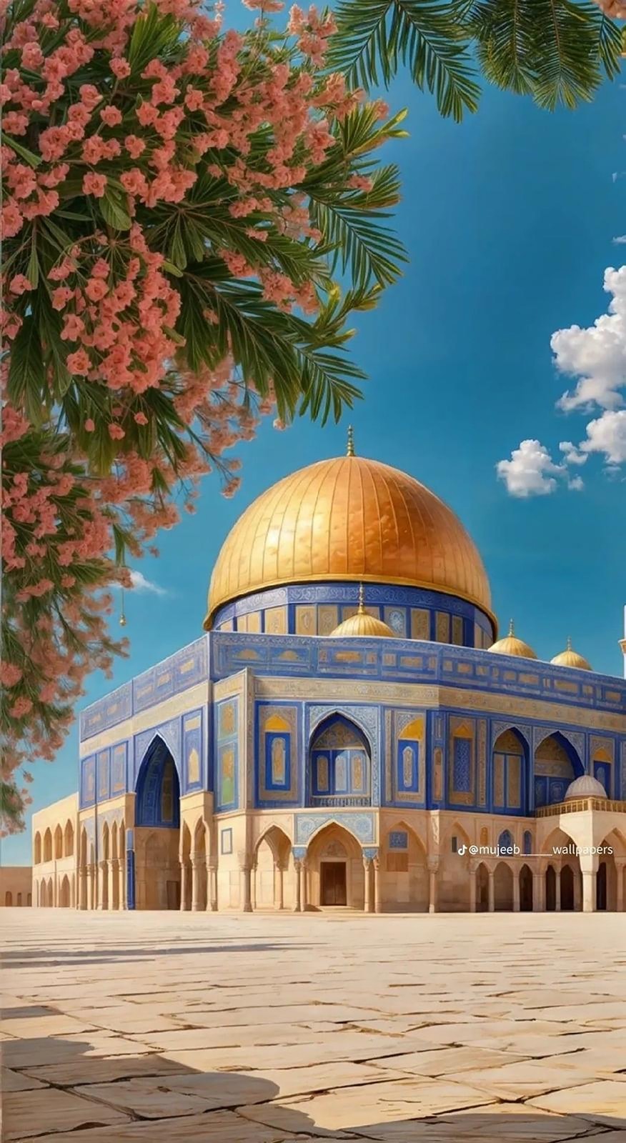 Kubbetü's-Sahra 35x63cm T036 Dialands Elmas Mozaik Tablo