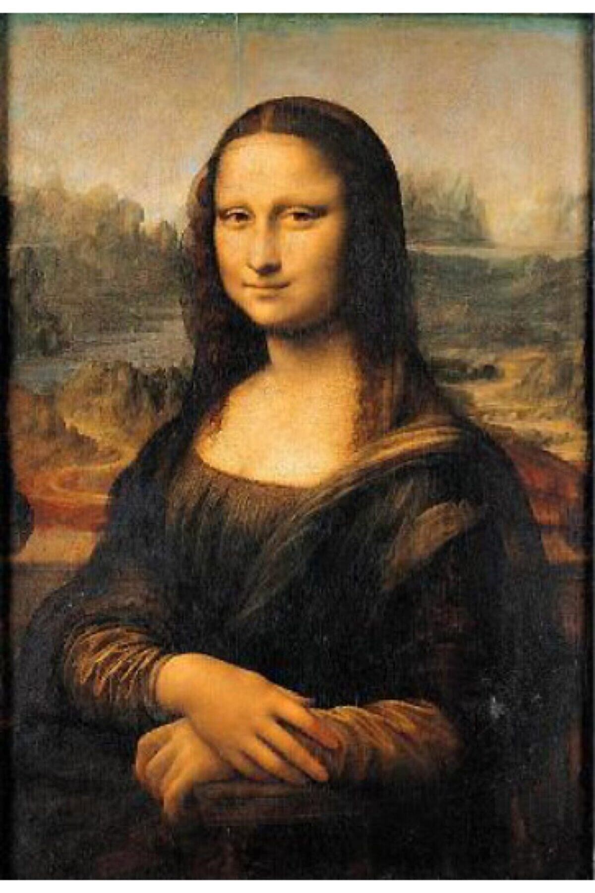 Movas Sanat Mona Lisa | Elmas Mozaik Tablo | Mozaik Puzzle | 40x60 | E20203028M