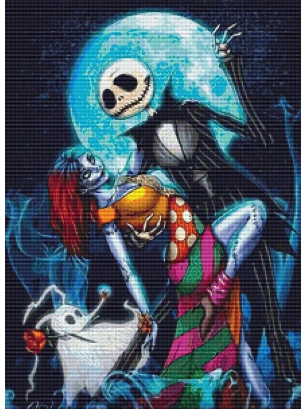 Movas Art The Love of One and Zombie | Mosaic Puzzle | 55x75 | E20234295