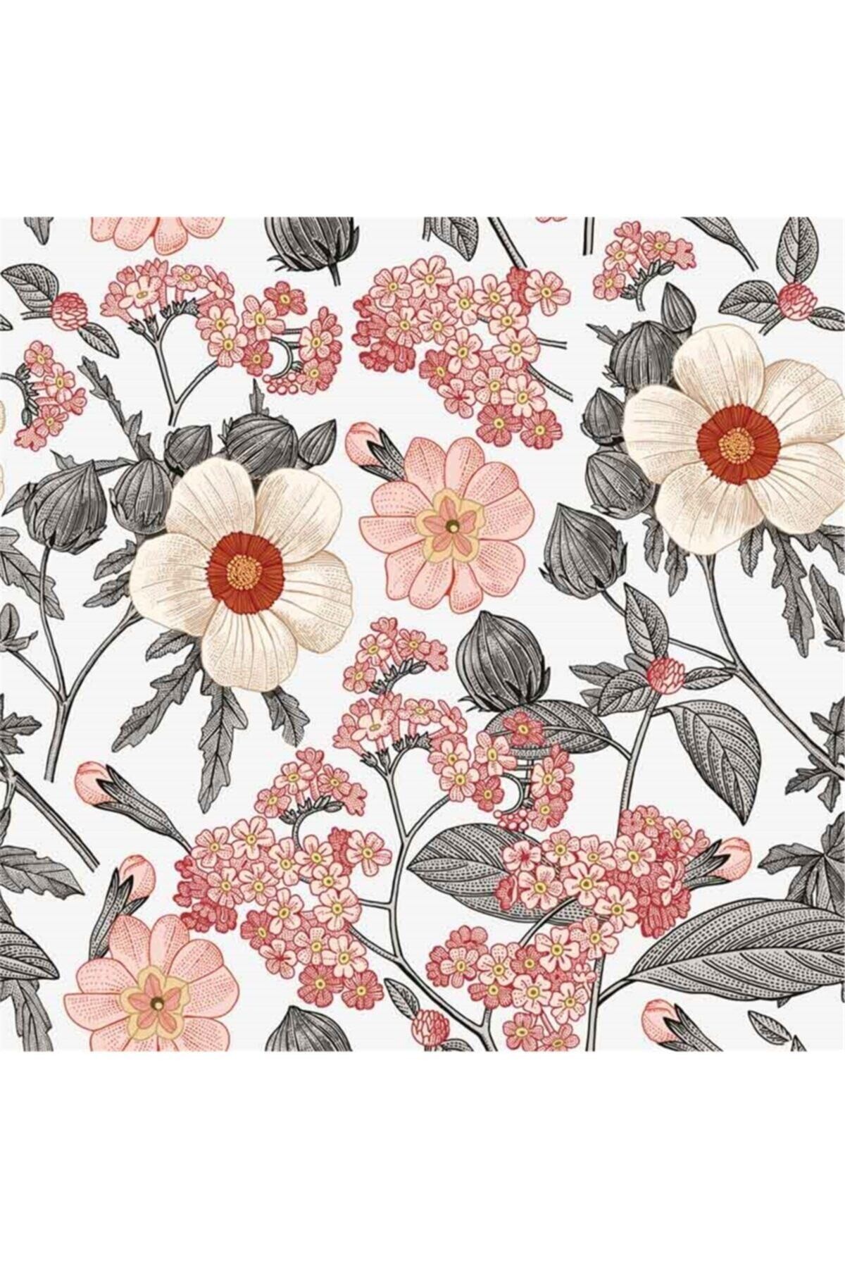 Movas Sanat Prímula Heliotrope Kır Çiçekleri | Elmas Mozaik Puzzle | 50x50 | E20202312M