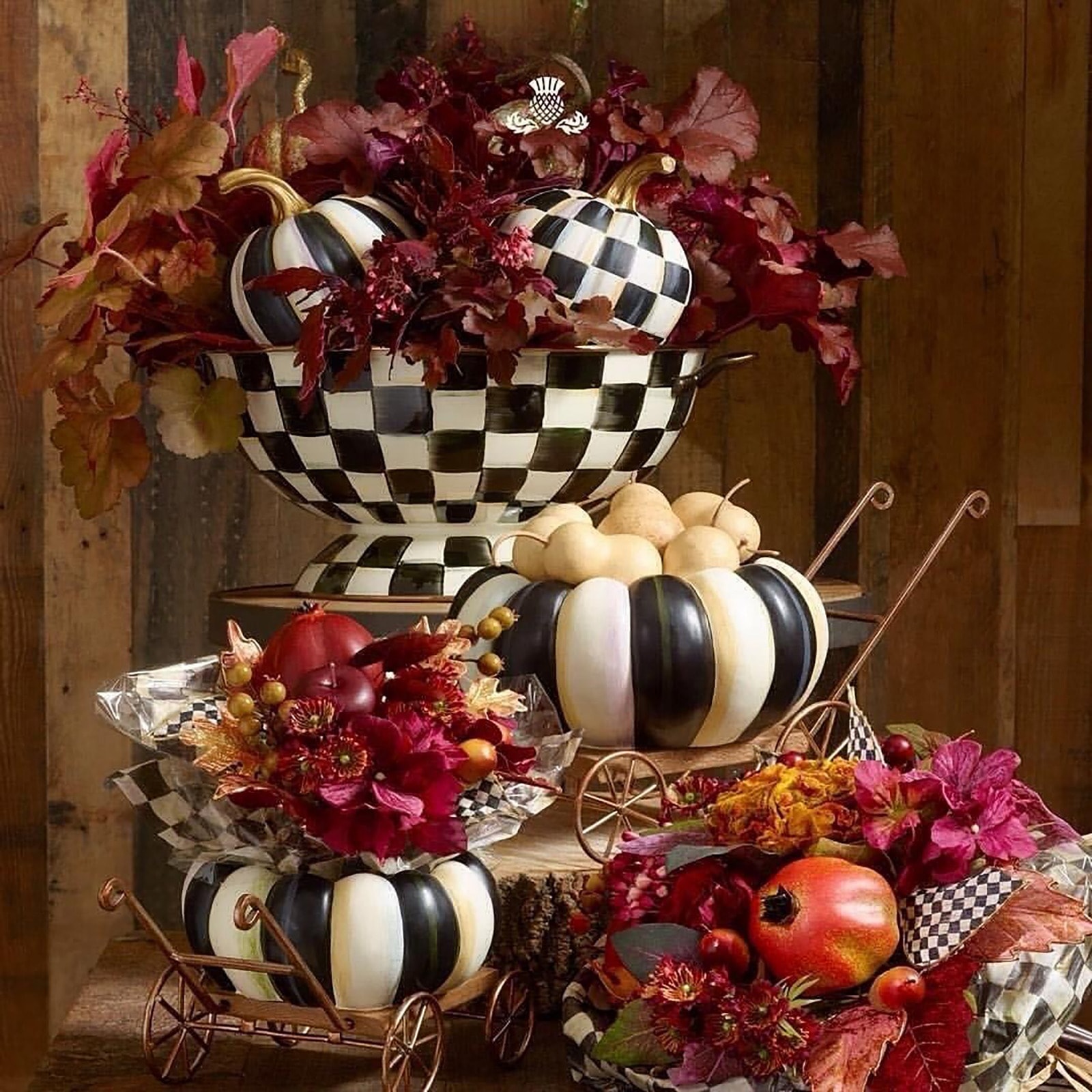 Mac Kenzie Sonbahar Sofrası 50X50cm T0101 Dialands Elmas Mozaik Tablo