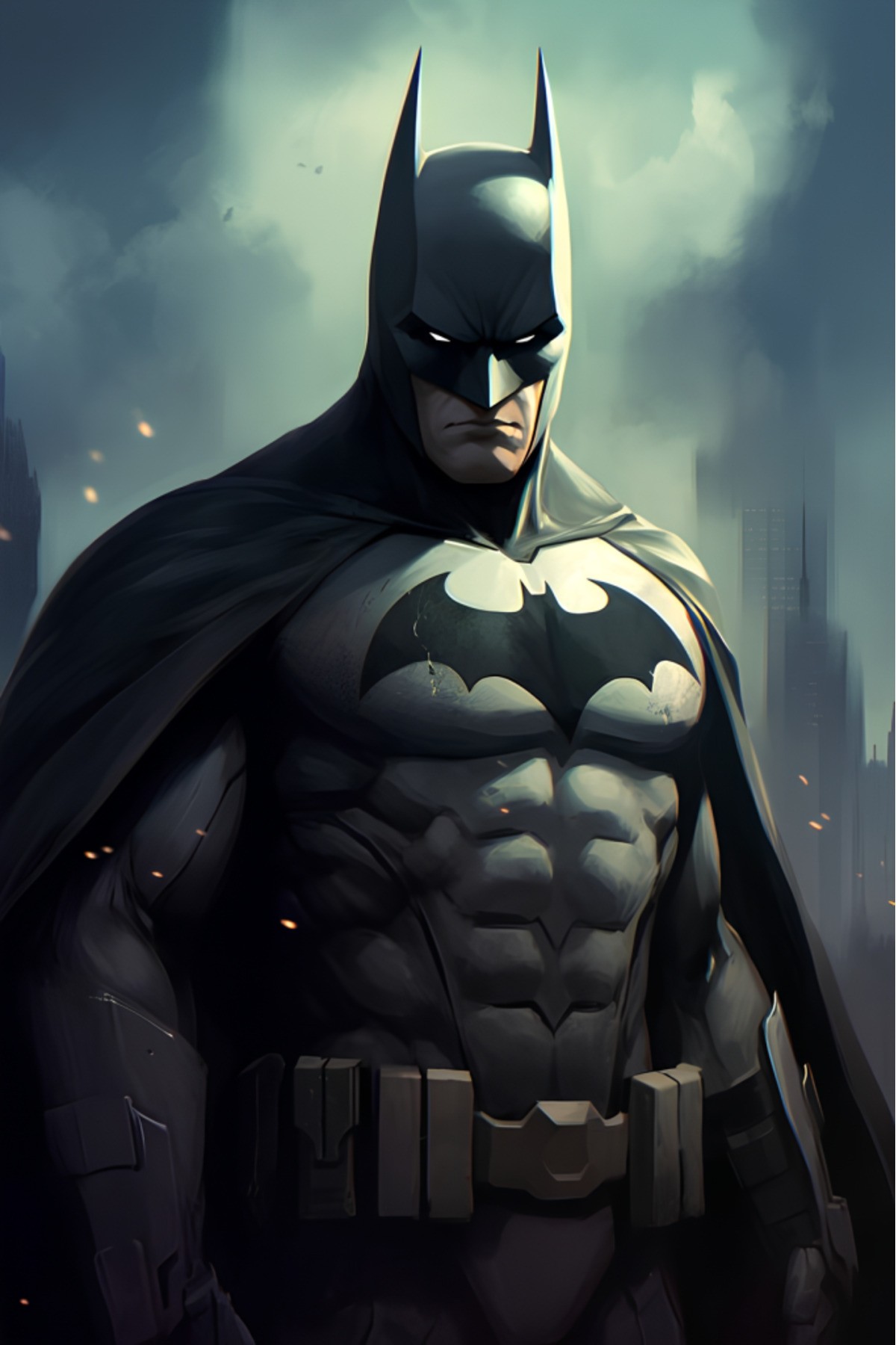 Movas Sanat Batman - Batman | Elmas Mozaik Tablo | Mozaik Puzzle | 45x70 | E20204020