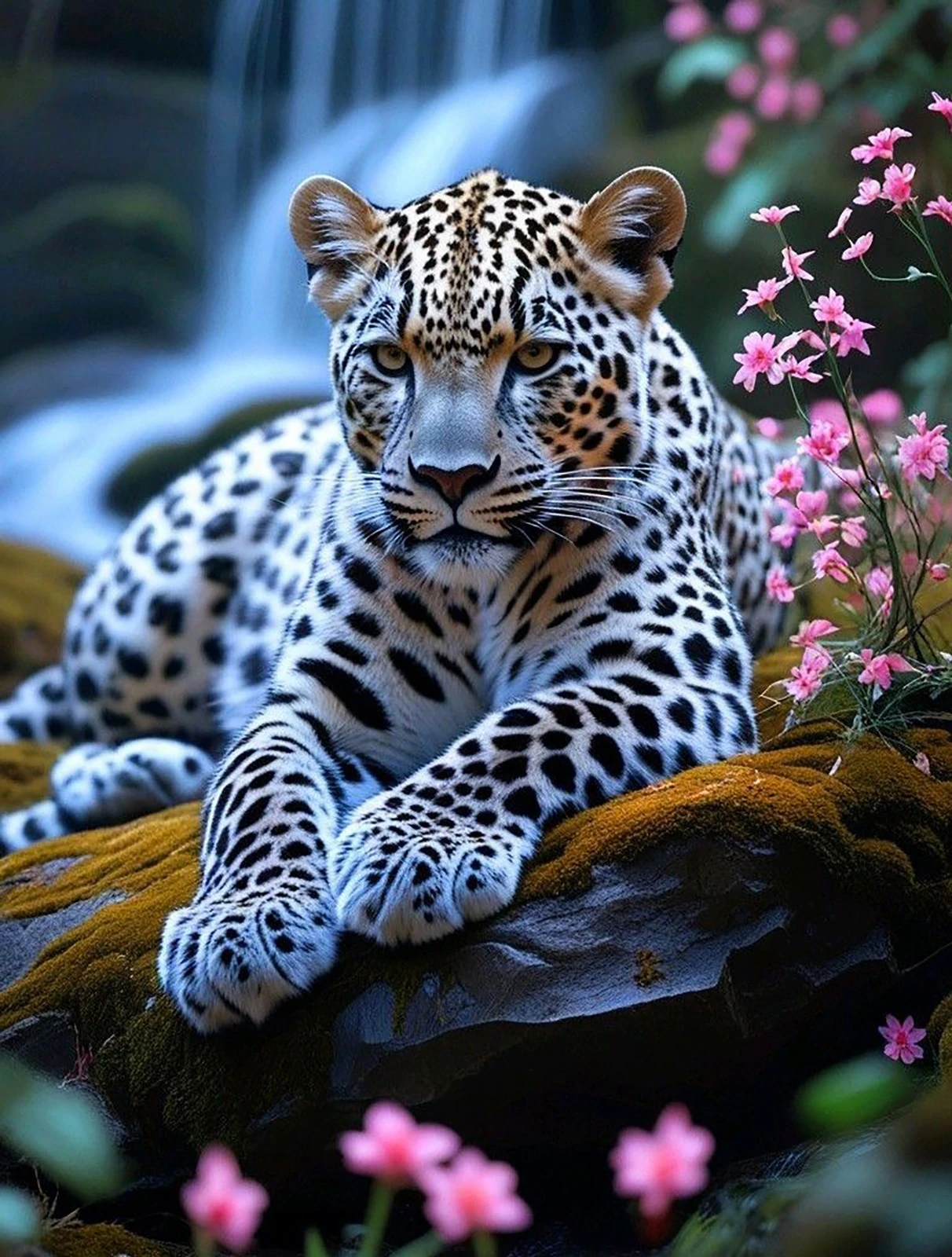 Sessizliğin Asaleti 34x44cm T055 Dialands Elmas Mozaik Tablo