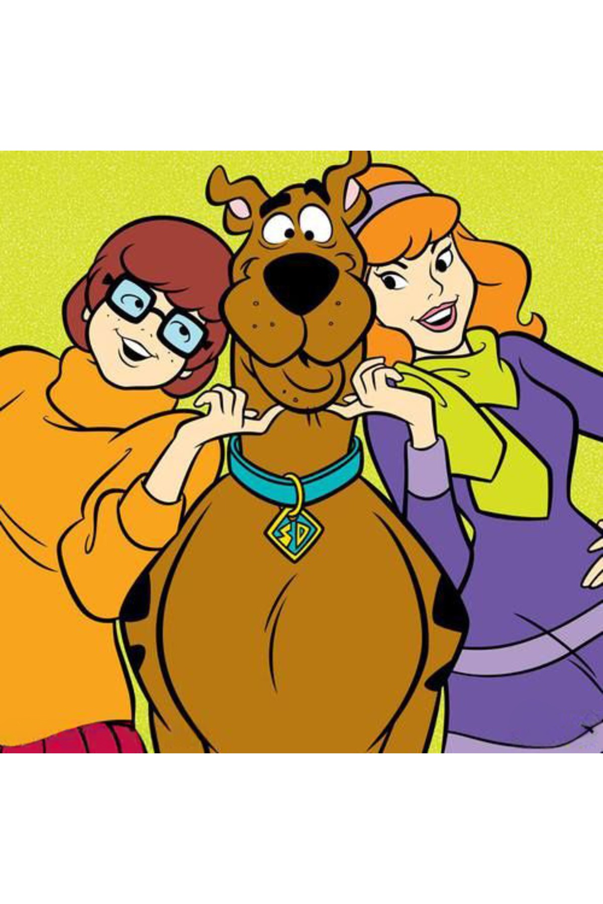 Movas Sanat Velma, Scooby, Daphne - Scooby Doo! | Diamond Mosaic Puzzle | 55x55 | E20204139