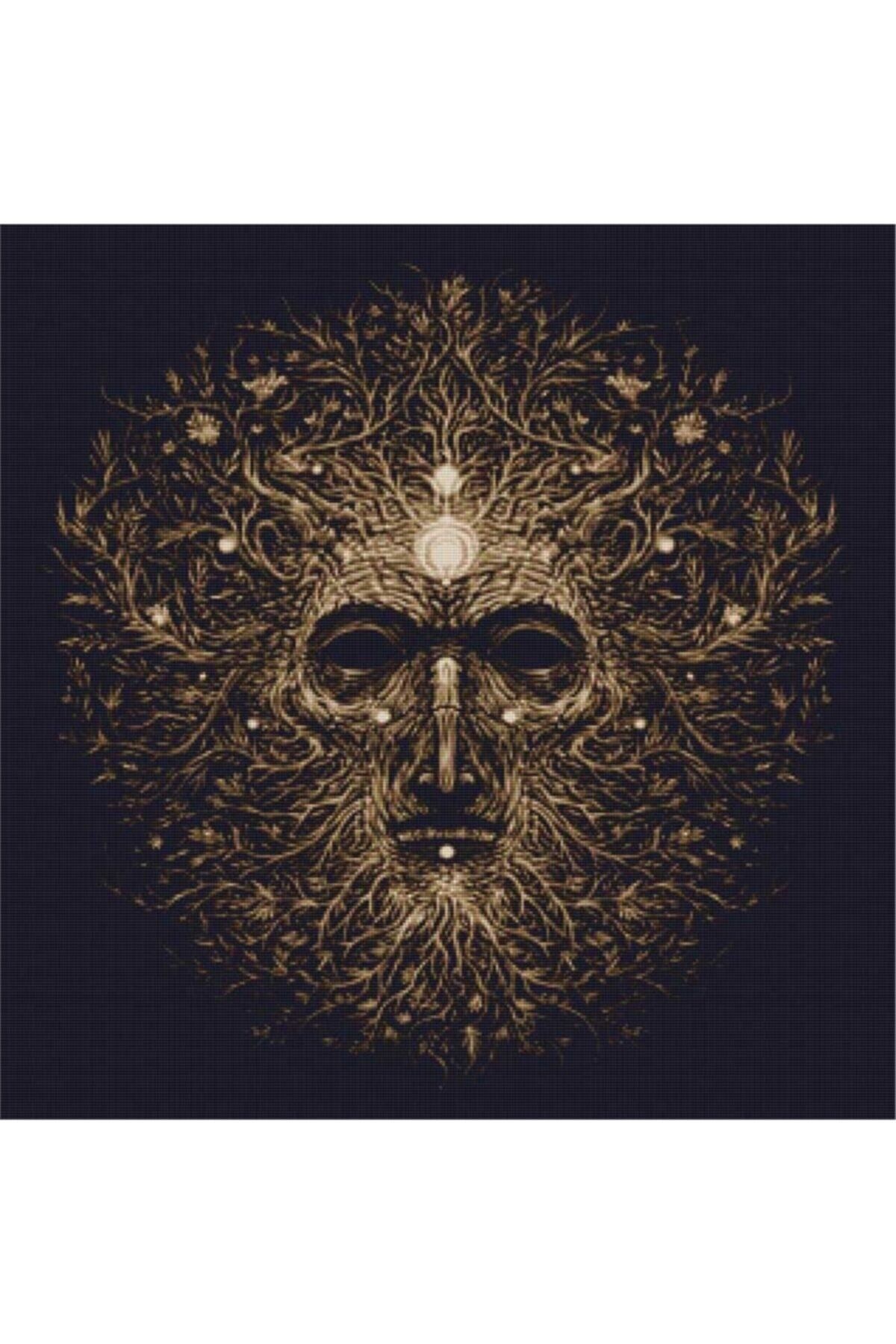 Movas Sanat Ağaçların Kuralı | Elmas Mozaik Tablo | Mozaik Puzzle | 40x50 | E20201155M