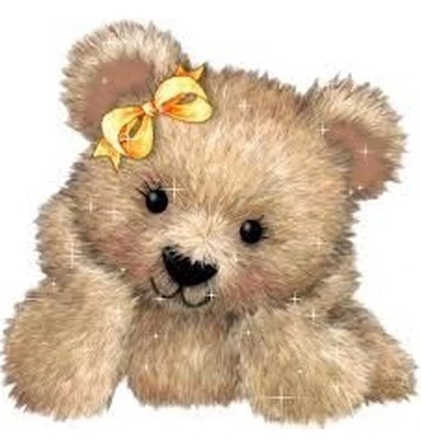 Yavru Ayıcık 40x40cm Dialands Elmas Mozaik Tablo