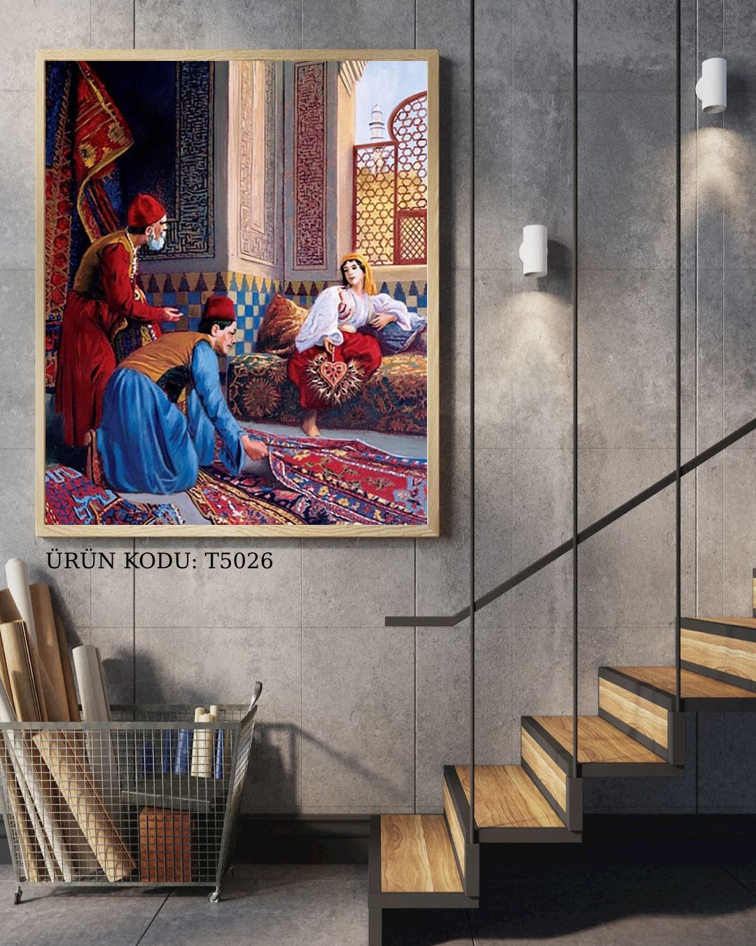 Halı tüccarı 38X50CM