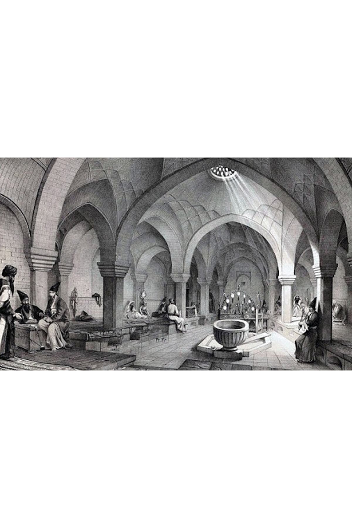 Movas Sanat Tarihi Osmanlı Hamamı | Elmas Mozaik Tablo | Mozaik Puzzle | 60x36 | E20203195M