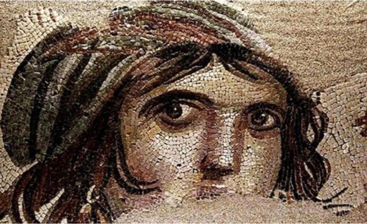 Zeugma-Çingene Kızı 60x40cm Dialands Elmas Mozaik Tablo