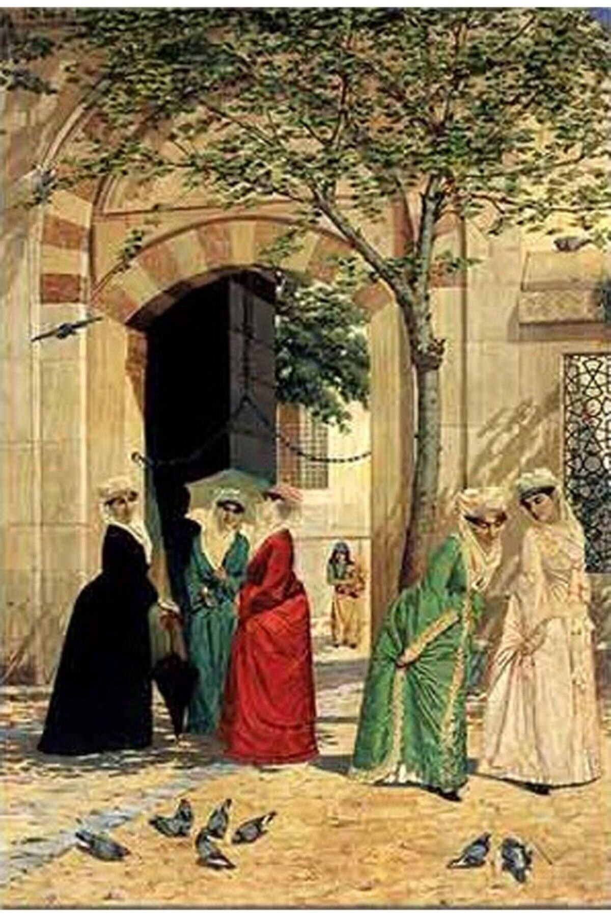 Movas Sanat Osman Hamdi Bey - Kadınlar | Elmas Mozaik Tablo | Mozaik Puzzle | 40x60 | E20202997M