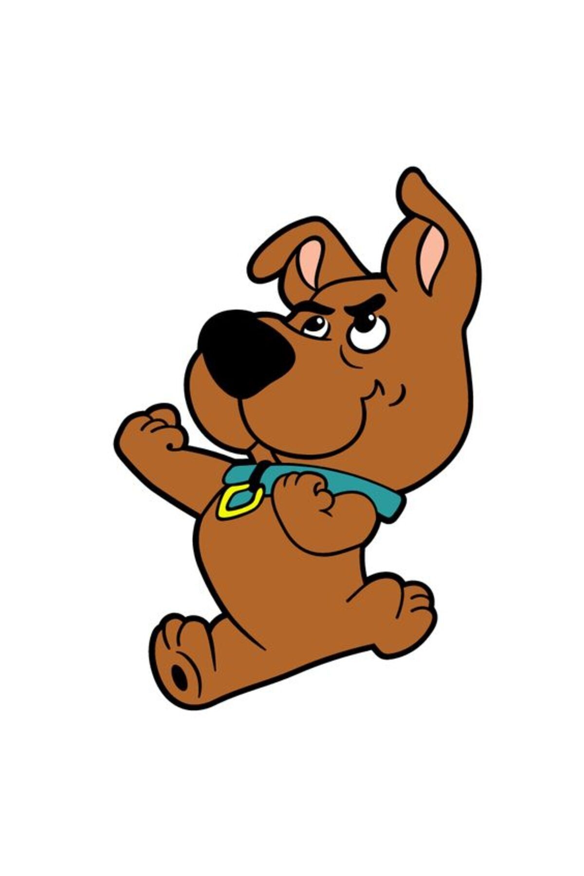 Movas Sanat Kavgacı Scooby | Scooby Doo! Elmas Mozaik Tablo | Mozaik Puzzle | 30x30 | E20204131