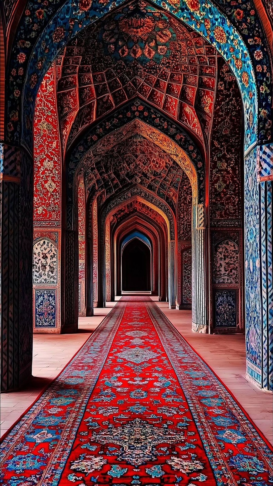 Nasir al-Mulk Camii, İran 38X67CM