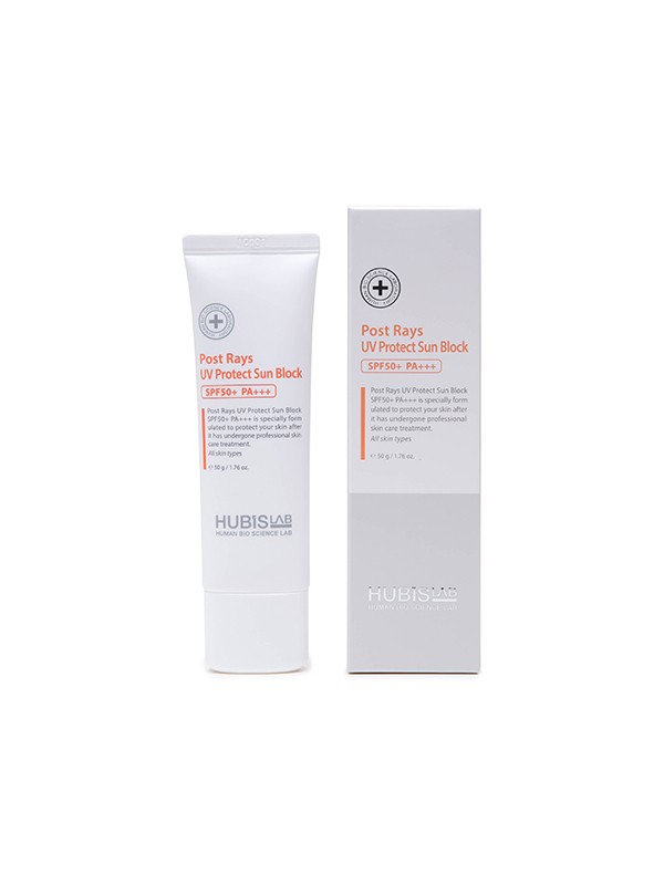 HUBISLAB Protect Line Post Rays Nemlendiricili Güneş Koruyucu UV SPF 50 + PA +++ 50 gr