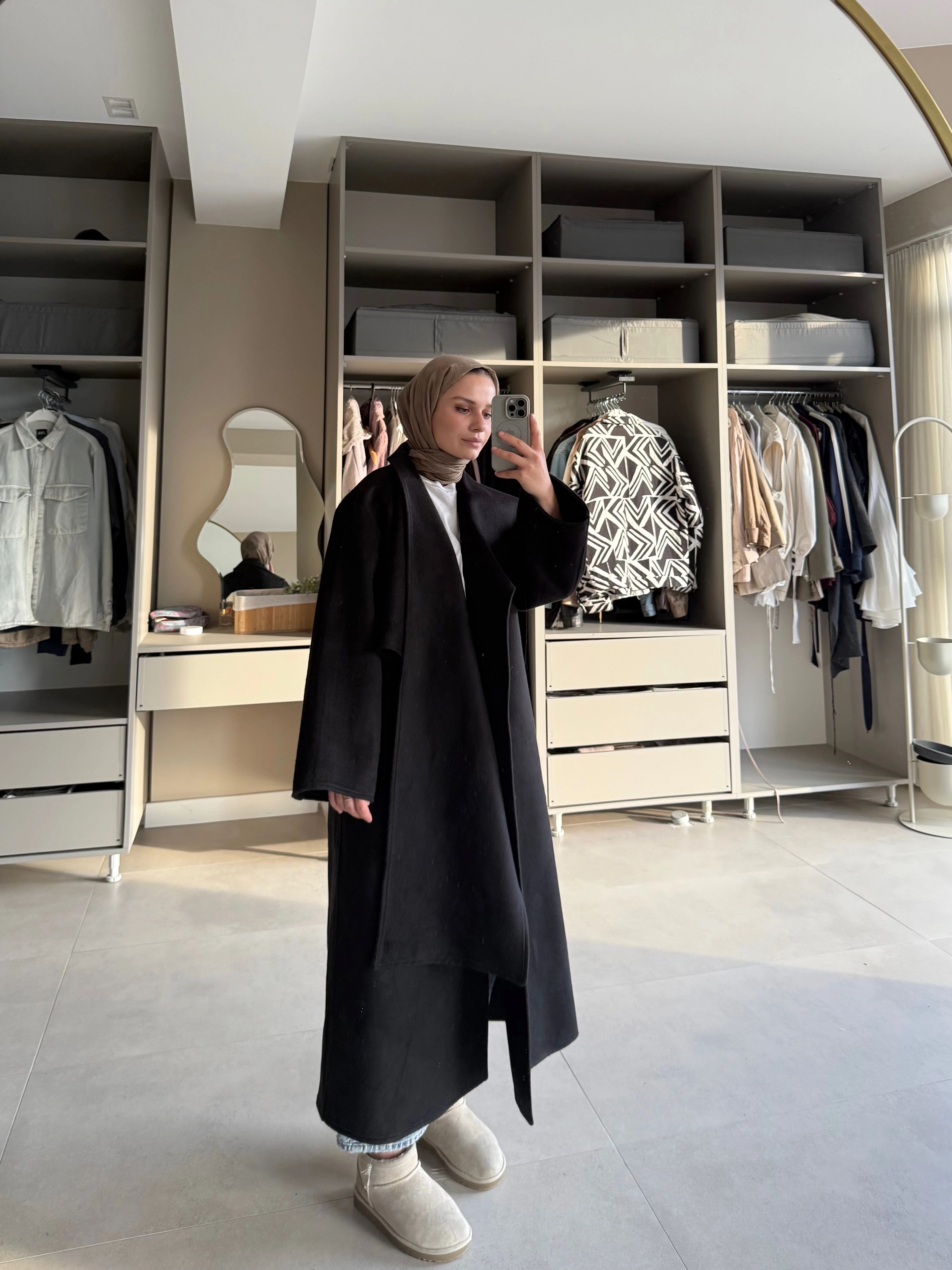 ŞAL YAKA KAŞE KABAN