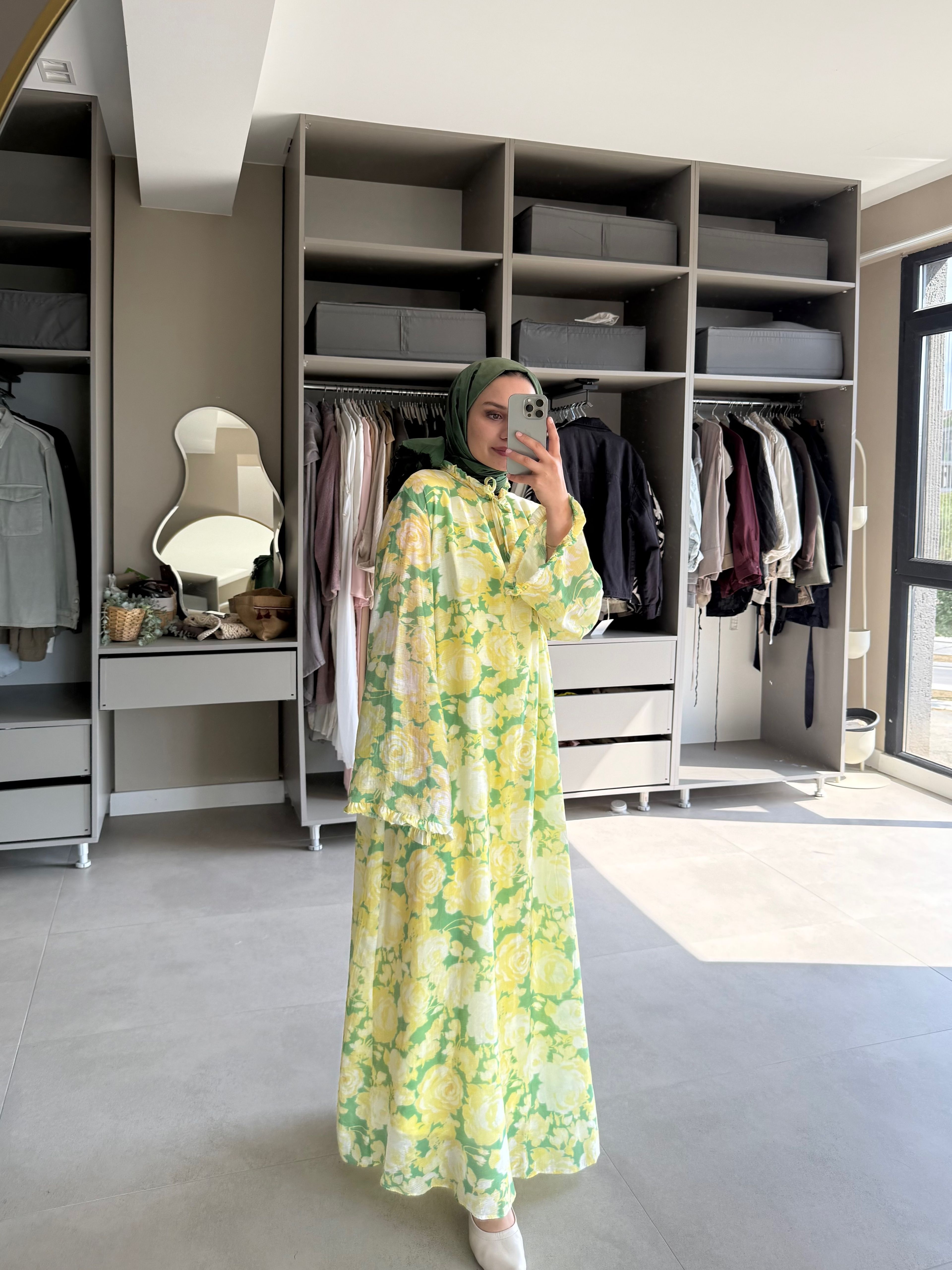ROSE ELBİSE   - Yeşil
