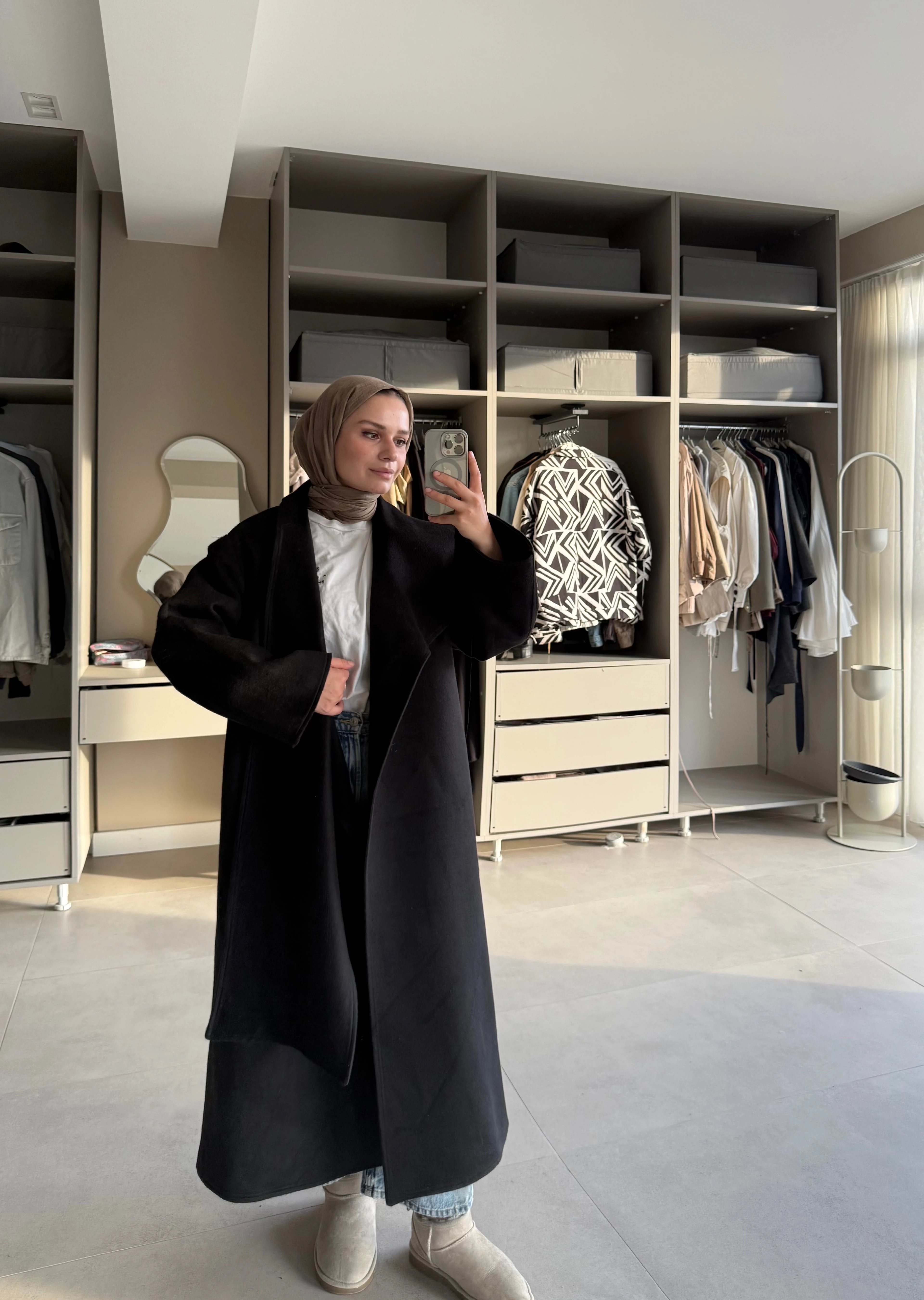 ŞAL YAKA KAŞE KABAN