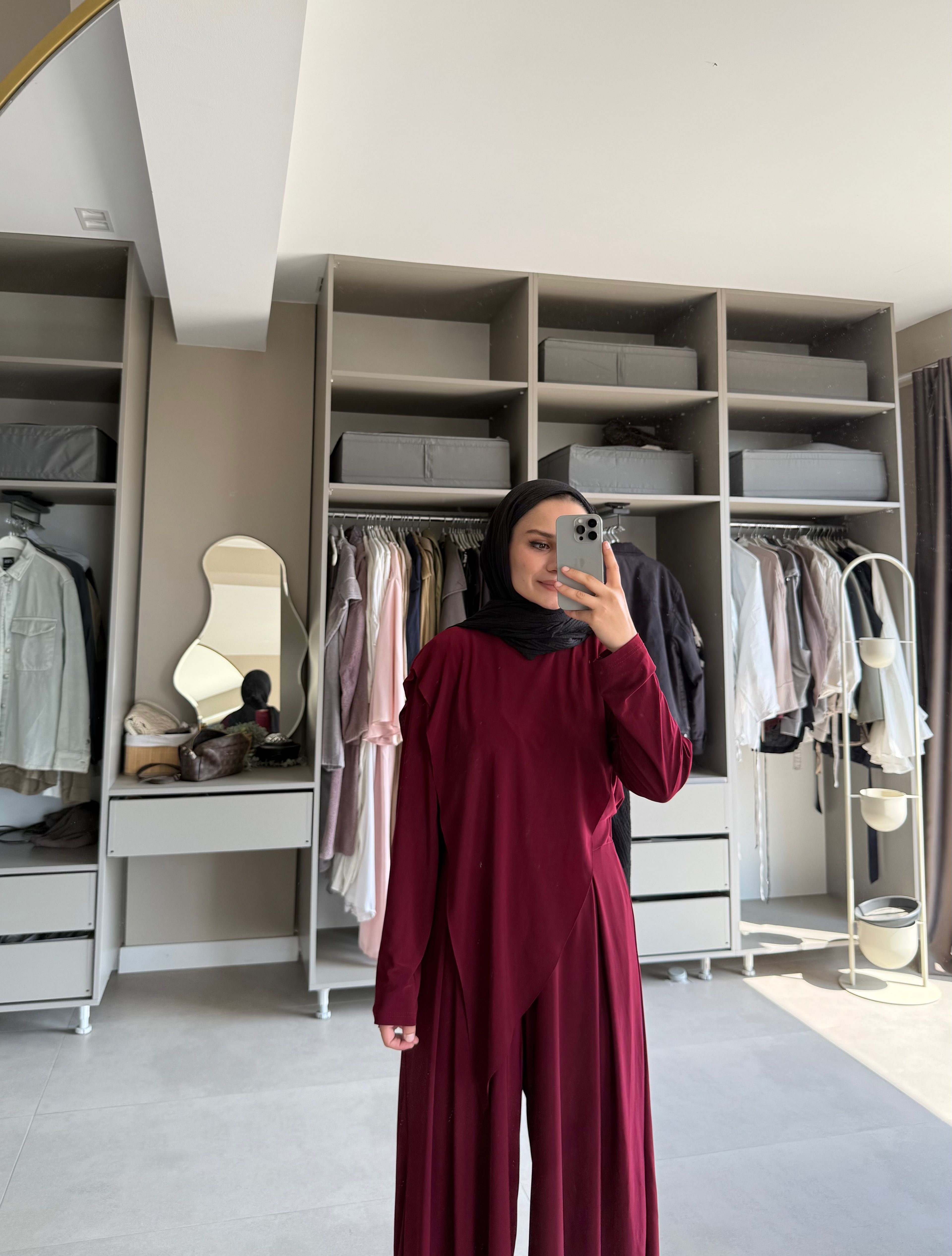 ROOM TAKİM  - bordo
