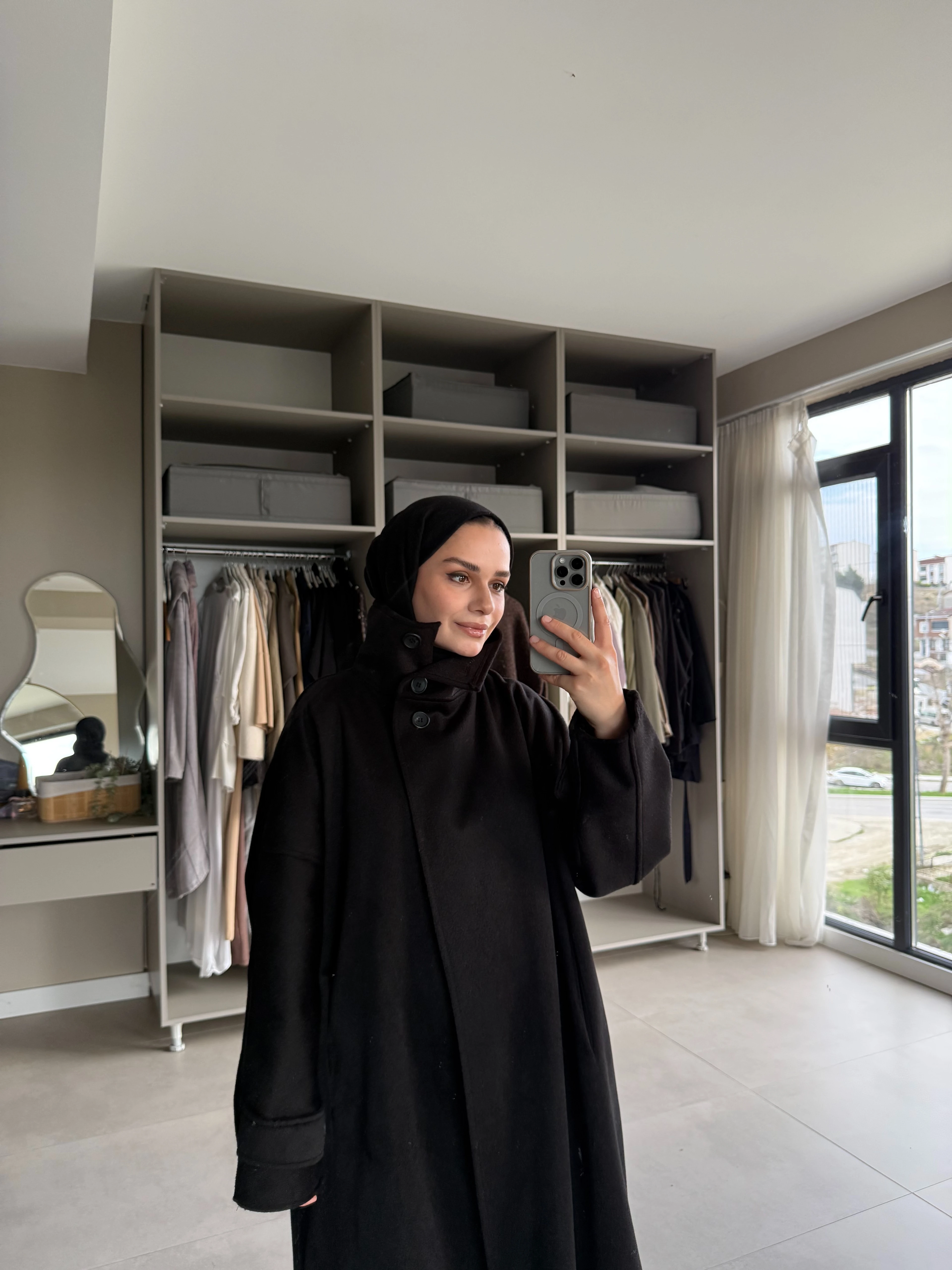 ALPAKA KABAN - Siyah