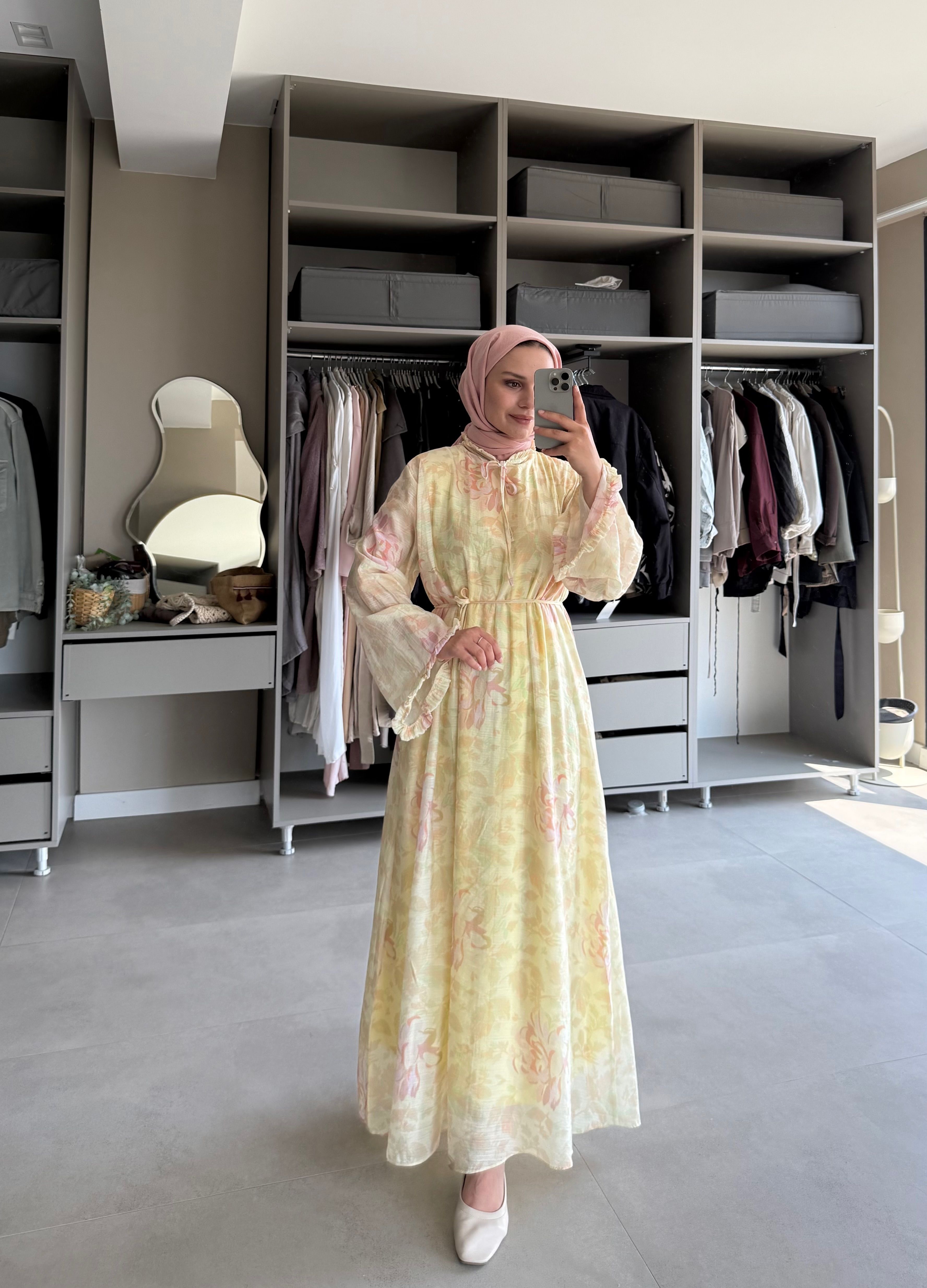 ROSE ELBİSE   - Pembe