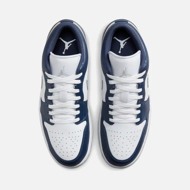 Nike Jordan 1 Low Wolf Grey Midnight Navy