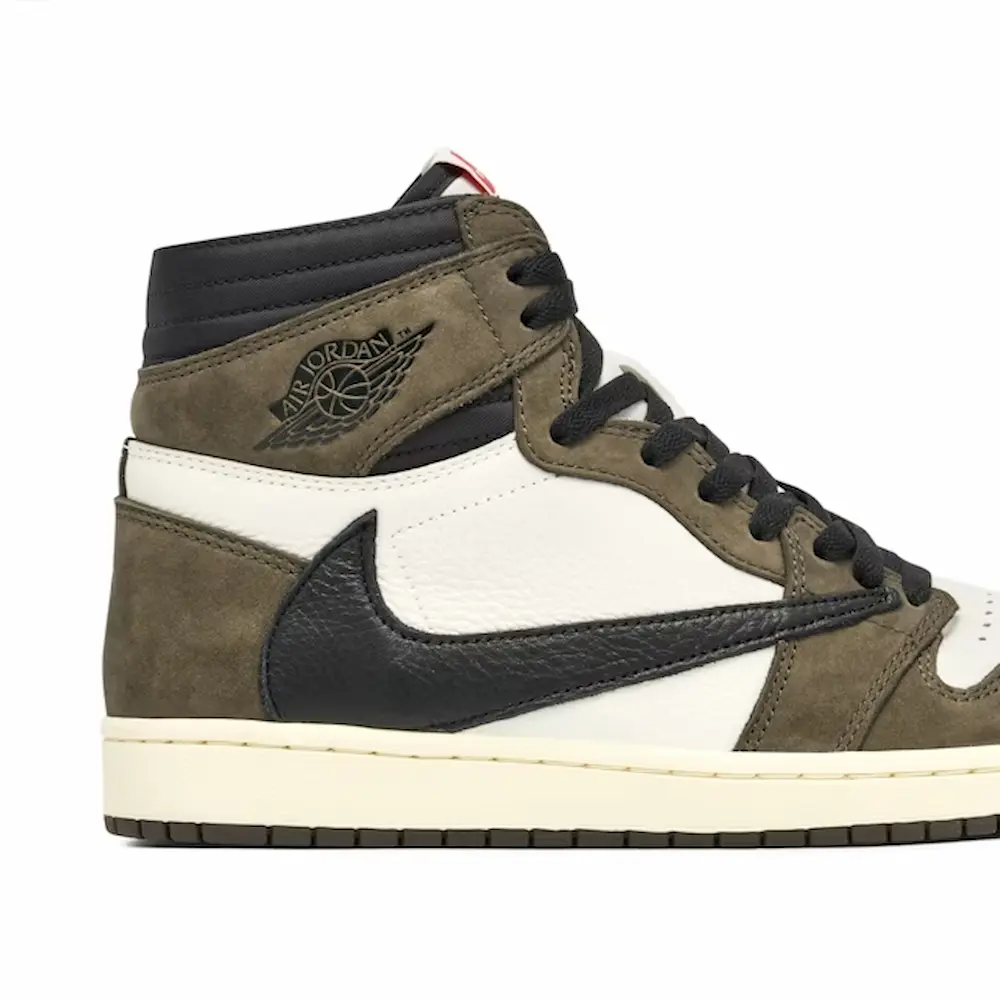 Air Jordan 1 X Travis Scott Suede Dark Mocha