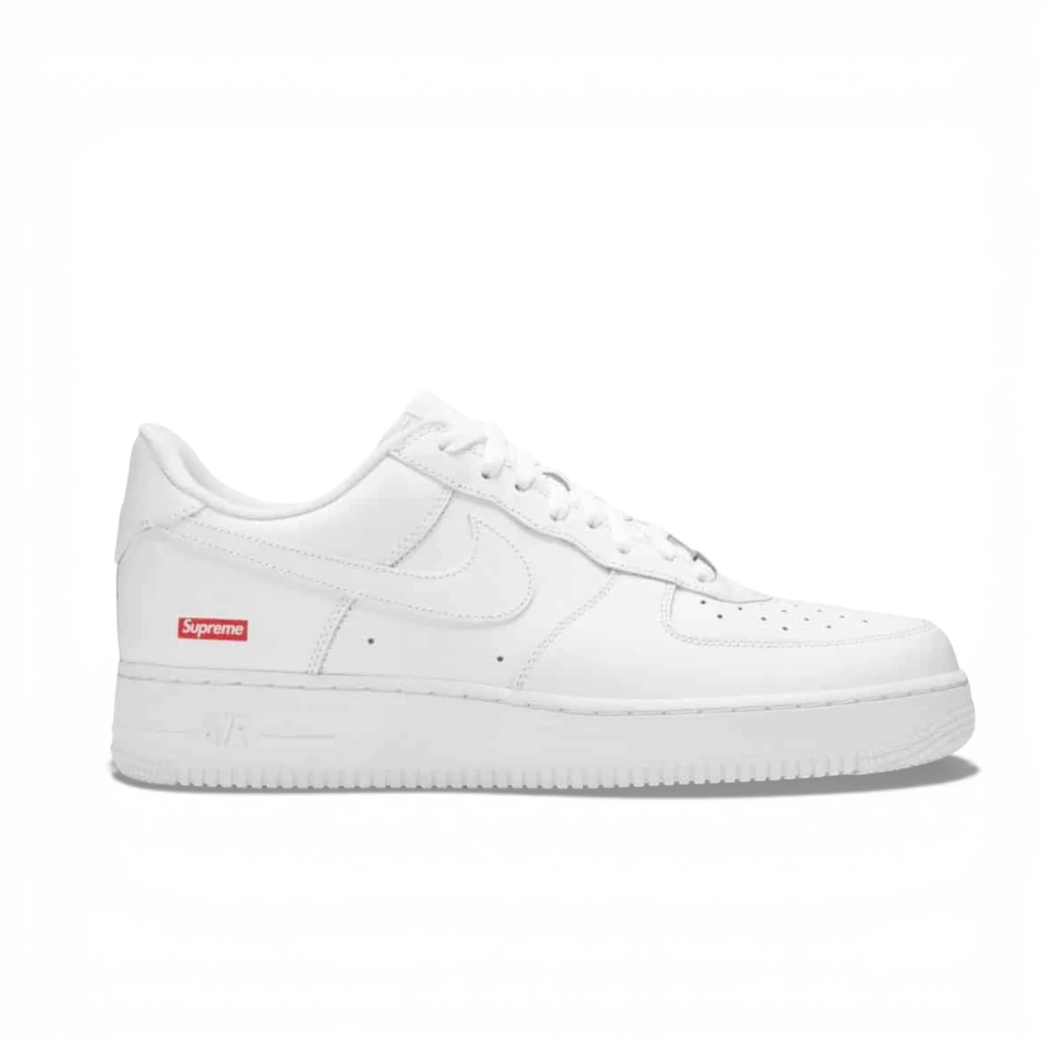 Nike Air Force 1 Supreme コラボ ホワイト-24 Air Force 1 Supreme POI Unisex Sneaker