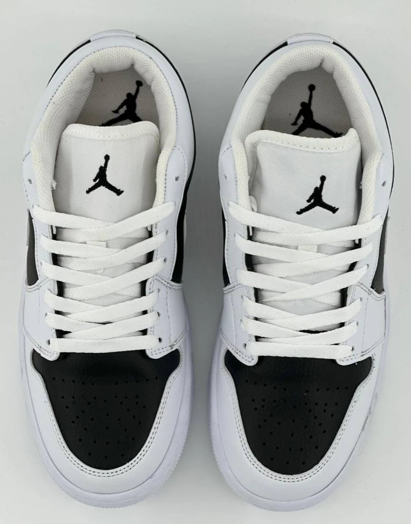 Jordan 1 Low Beyaz Siyah HQ