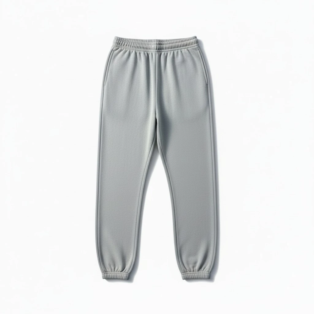 Yıkamalı Gri Paçası Lastik NB Eşofman