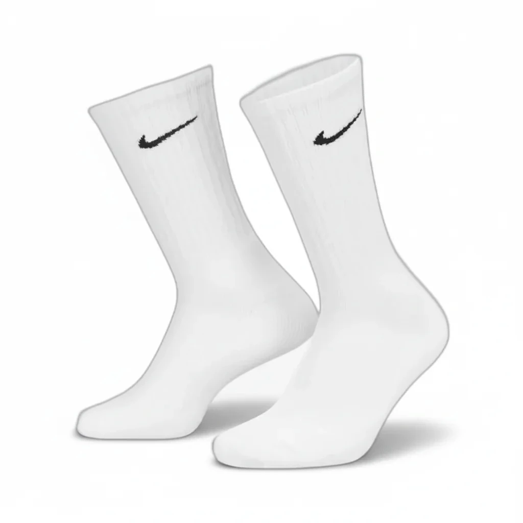 Nike Nakışlı Beyaz Çorap