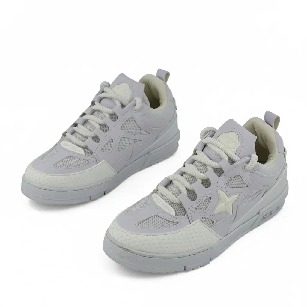 Louis Vuitton Skate White Cream