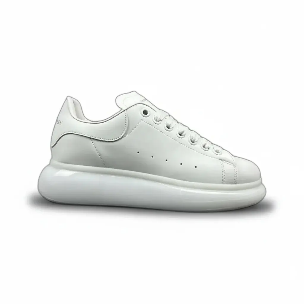 Alexander McQueen Oversized Beyaz Şeffaf | Lüks Sneaker