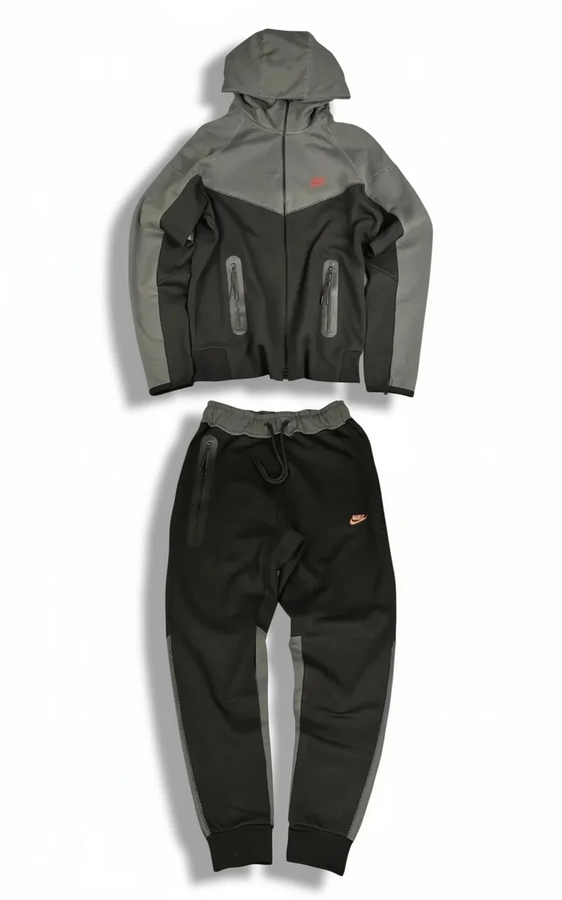 Tech Fleece Eşofman Takımı Siyah Füme 2024 HQ