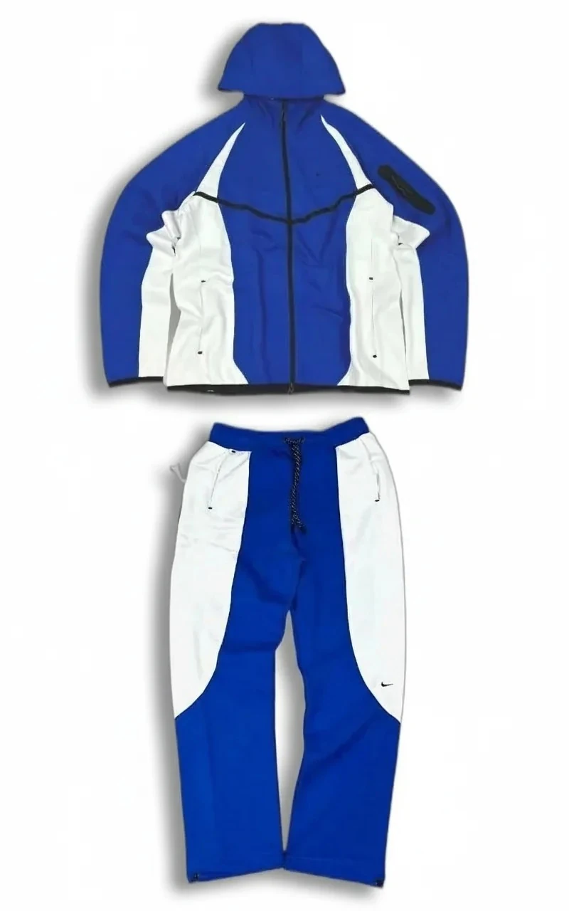 Tech Fleece Eşofman Takımı Lacivert Beyaz 2026 HQ