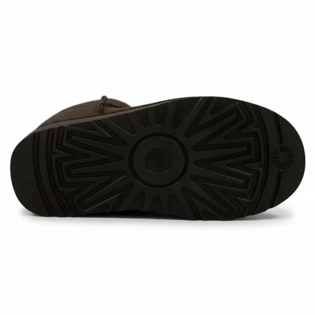 Acı Kahve Süet Kadın Bot İçi Tüylü