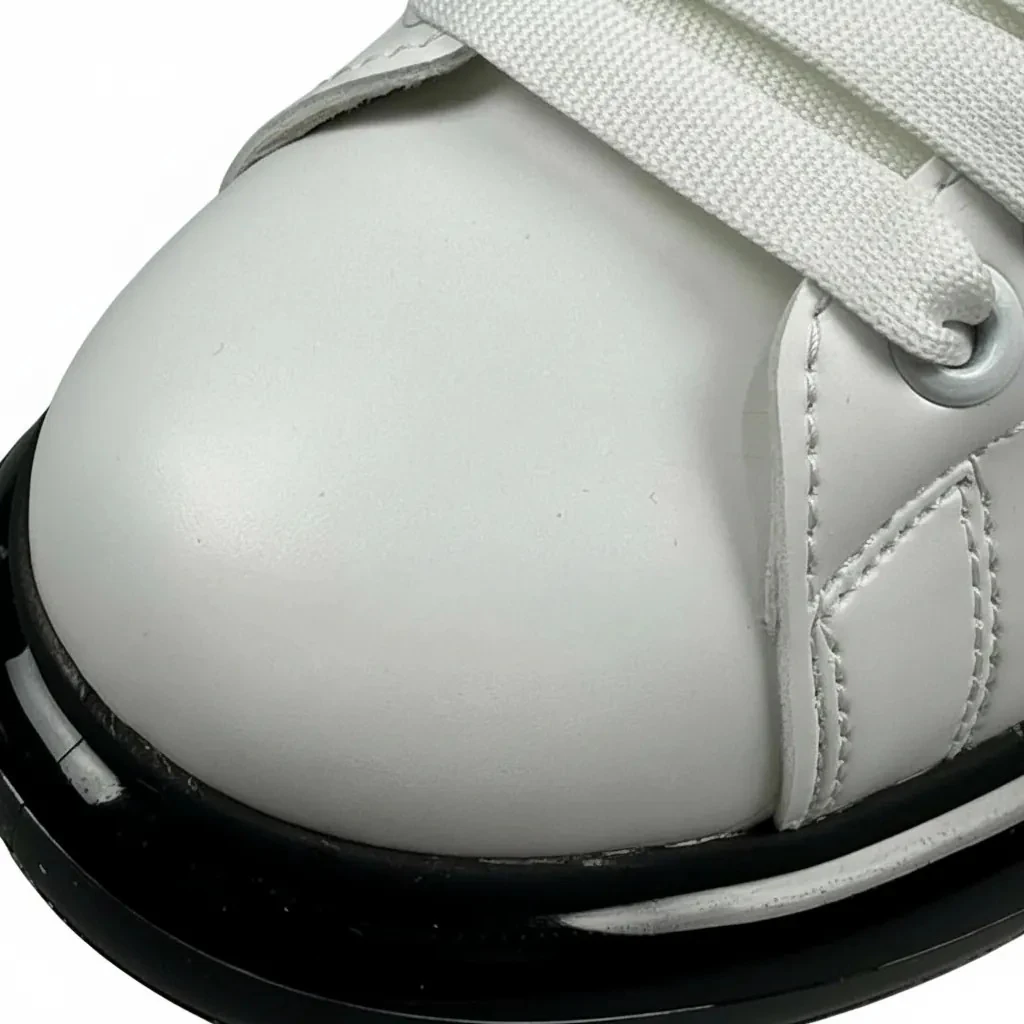 Alexander McQueen Beyaz Siyah Şeffaf