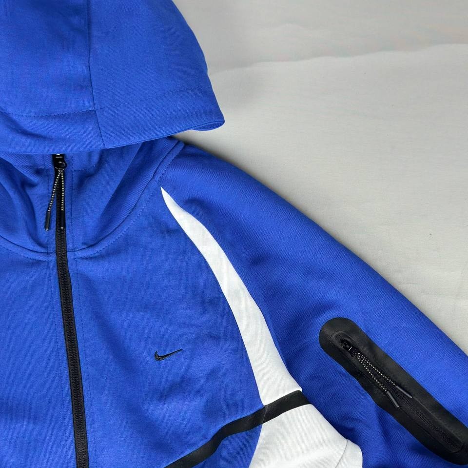 Tech Fleece Eşofman Takımı Lacivert Beyaz 2026 HQ