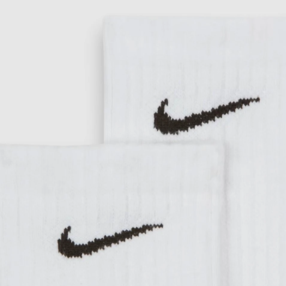 Nike Nakışlı Beyaz İçi Havlulu Antrenman Çorabı