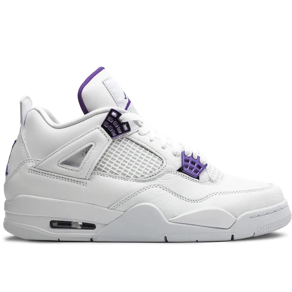 Air Jordan Retro 4 Metallic Purple