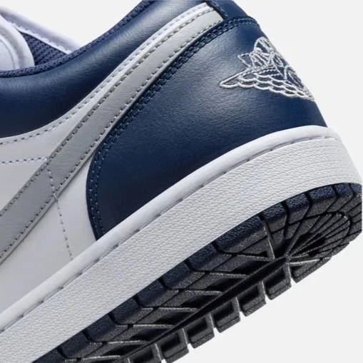 Nike Jordan 1 Low Wolf Grey Midnight Navy