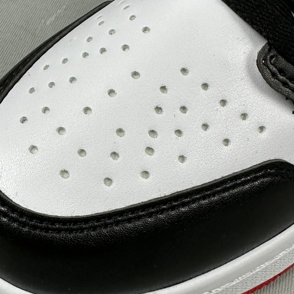 Jordan 1 Low Siyah Kırmızı HQ