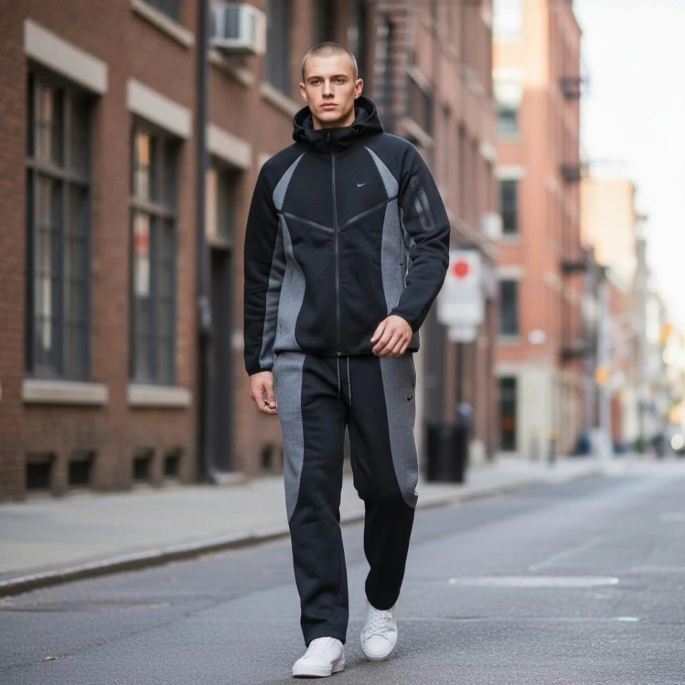 Tech Fleece Eşofman Takımı Siyah Füme 2026 HQ