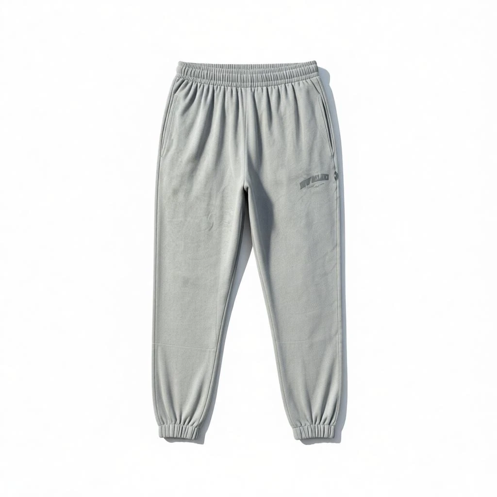 Yıkamalı Gri Paçası Lastik NB Eşofman