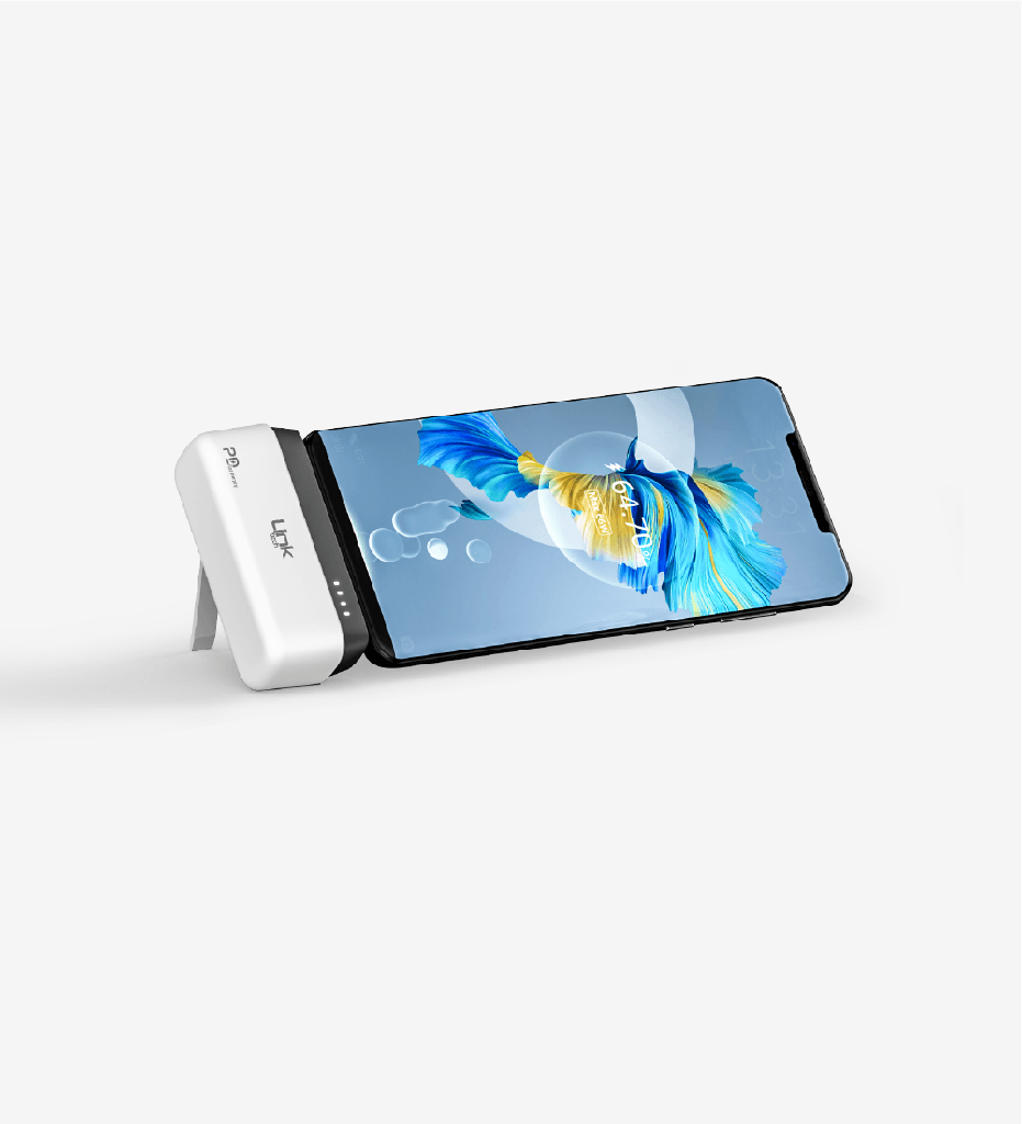 ML05 Strong PD Hızlı Şarj Lighting Çıkışlı 5.000 mAh Mini Cep Powerbank (Beyaz)