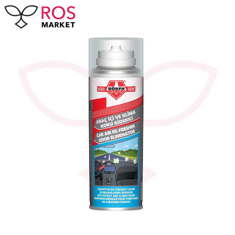 BÖRFH ARAÇ İÇİ VE KLİMA KOKU GİDERİCİ 200 ML ( KLİMA BOMBASI )