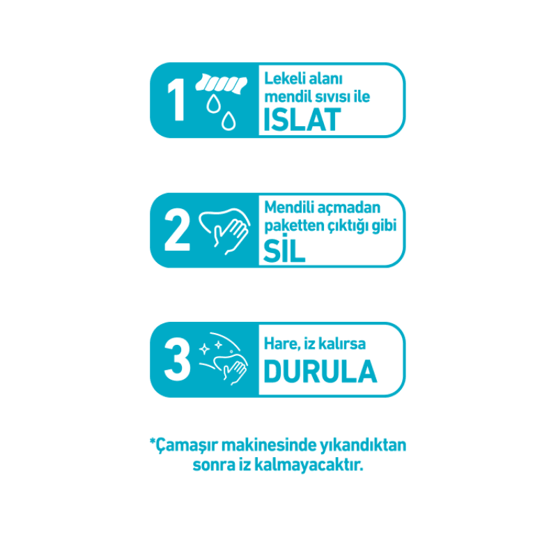 FEAT LEKE ÇIKARICI MENDİL 8 ADET KUTU