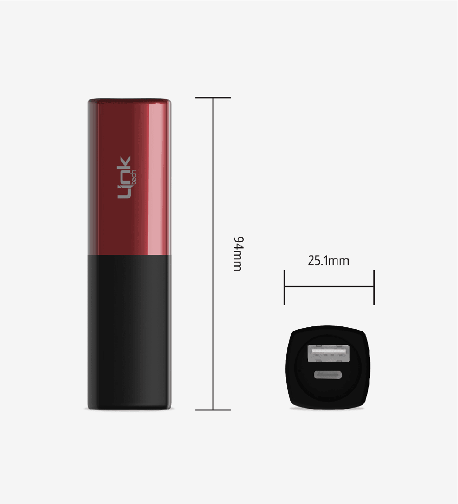 LP5 Strong Rouge 5.000 mAh Mini Cep Powerbank (Kırmızı)