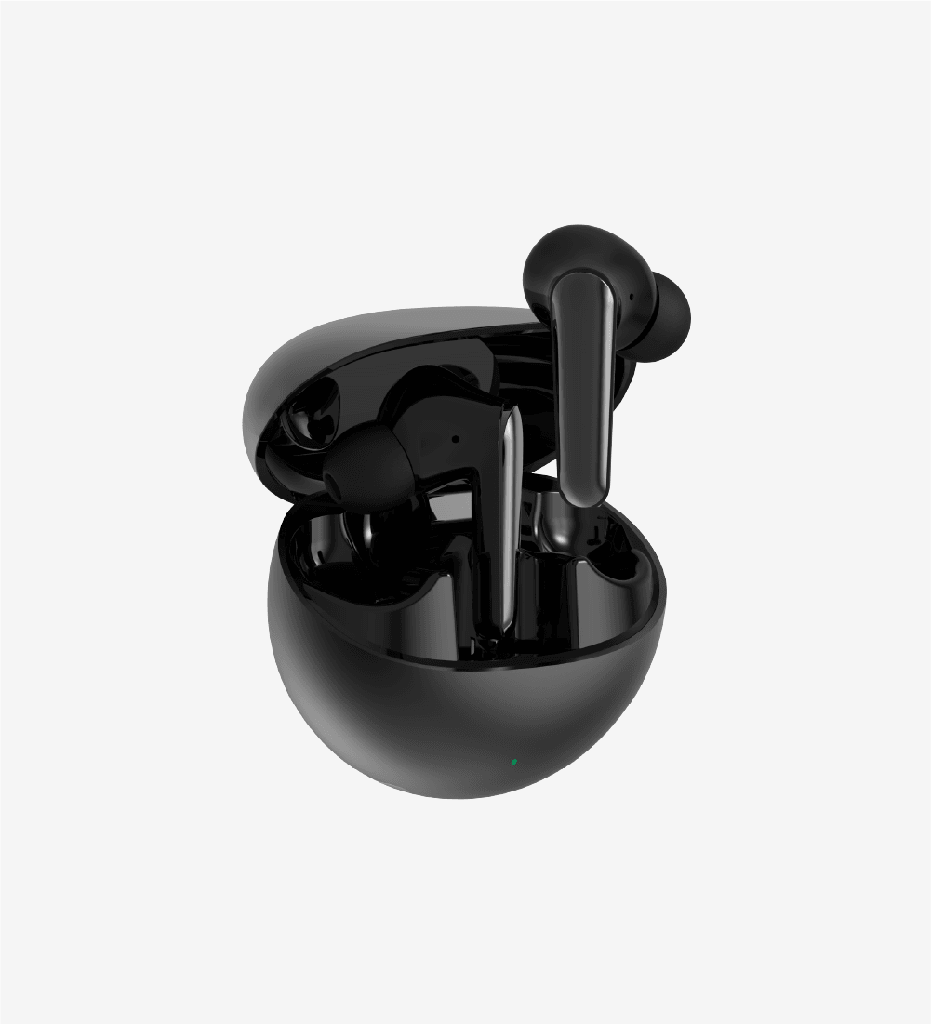 TW20 IPXD4 USB-C Kulak İçi Bluetooth Kulaklık (Siyah)