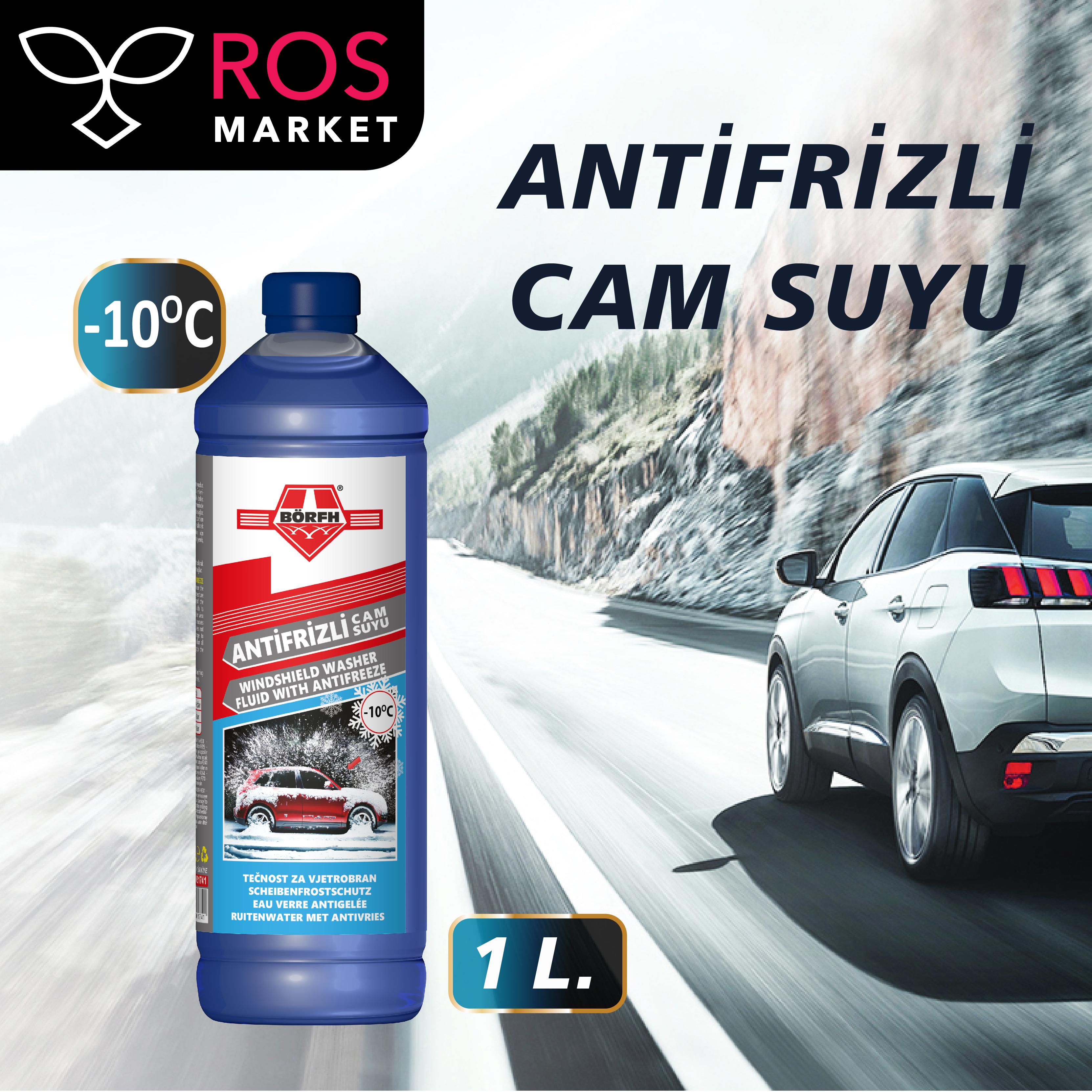 BÖRFH -10 ANTİFİRİZLİ CAM SUYU 1 LT